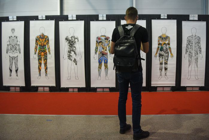 Открытие фестиваля «Russian Tattoo Expo» в Москве