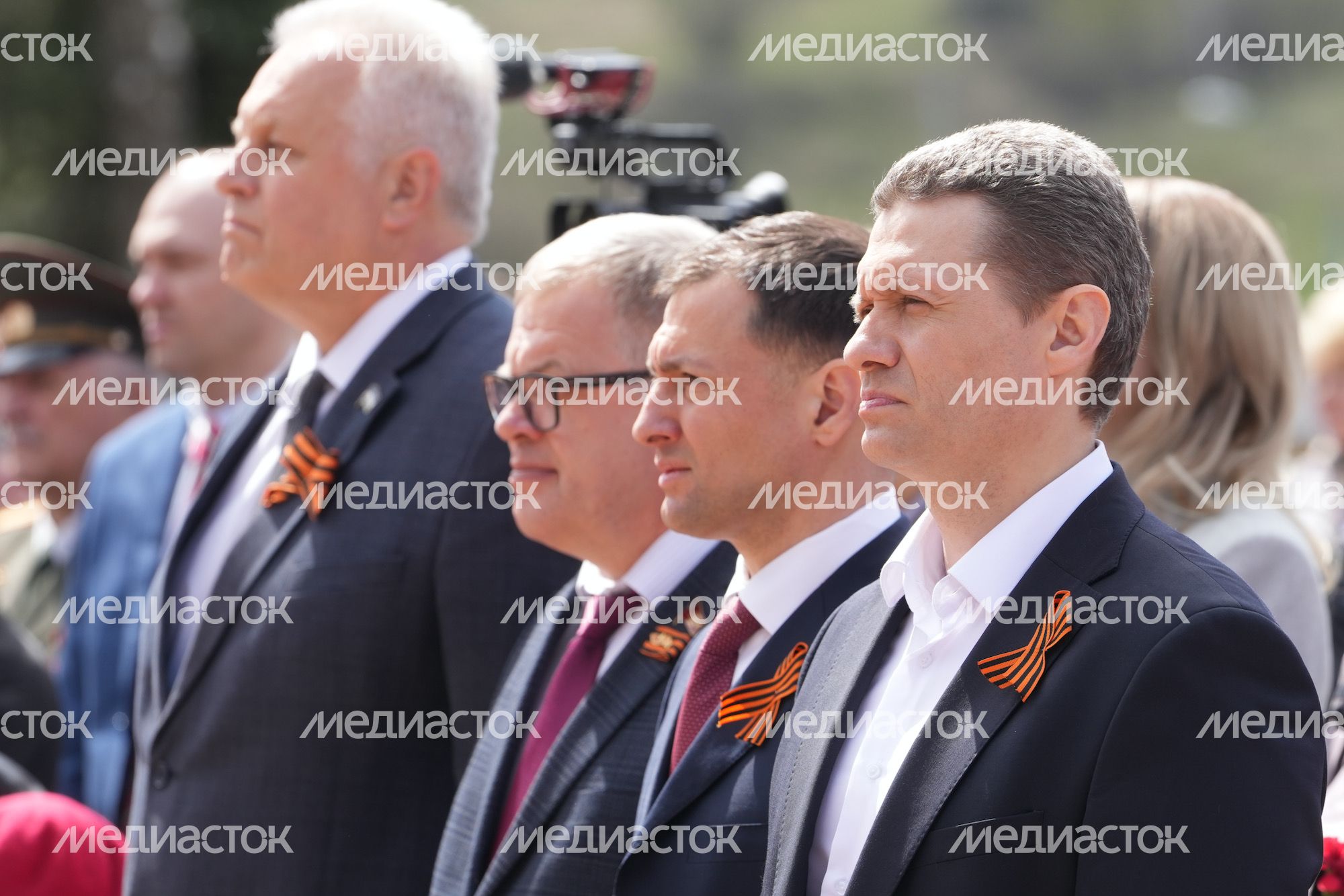 Церемония присвоения почётного звания Московской области «Населённый пункт воинской доблести» посёлку Зендиково