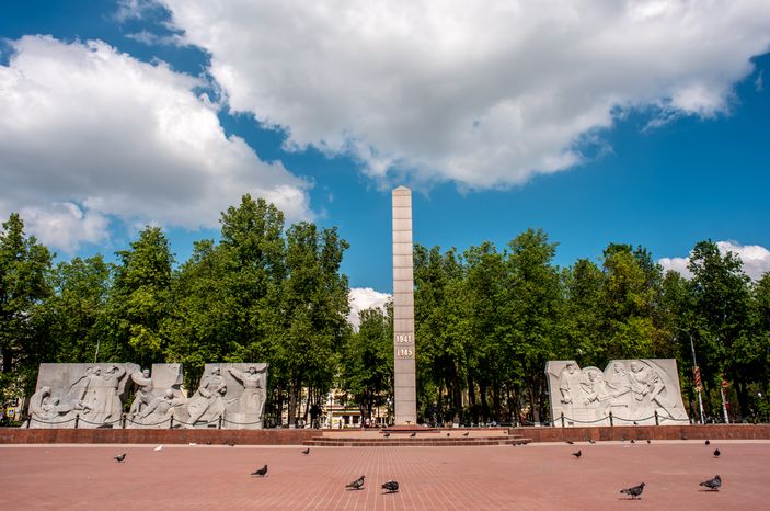 Весенние виды города Подольск