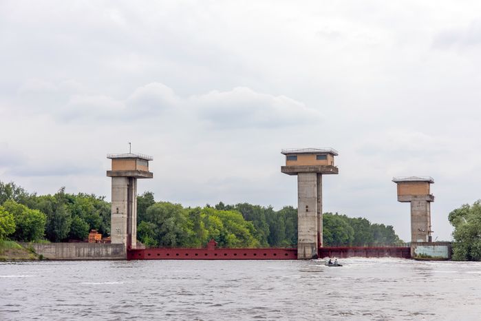Андреевская плотина в Лыткарино