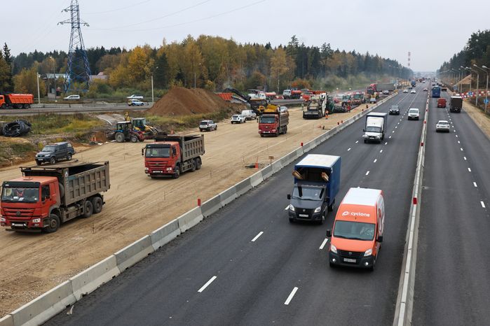 Расширение Ярославского шоссе в рамках реконструкции федеральной автодороги М-8