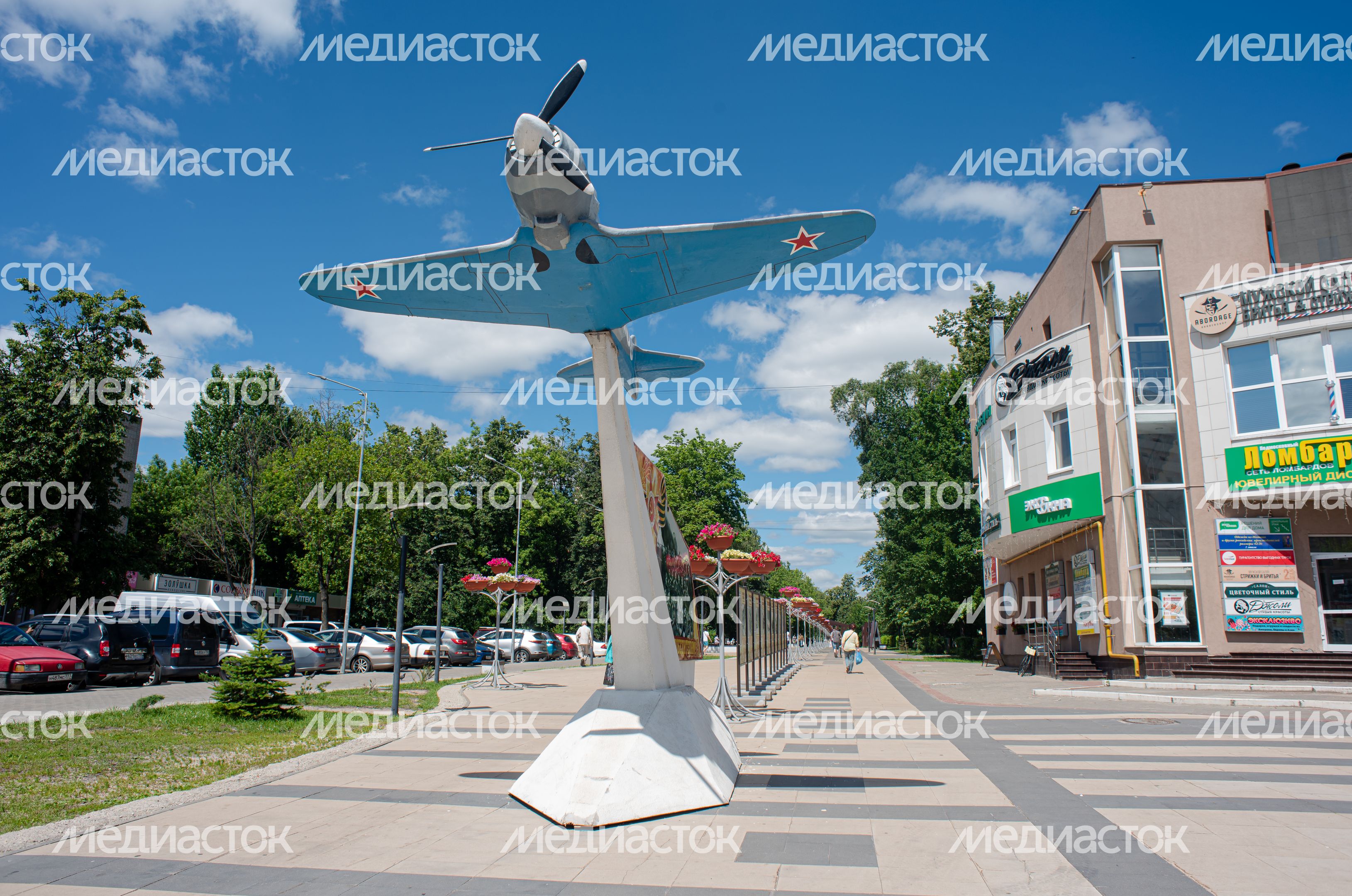 Летние виды города Ивантеевка