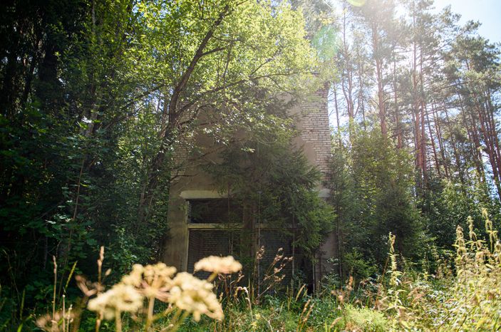 Заброшенный детский лагерь «Красный воин» в Наро-Фоминском районе