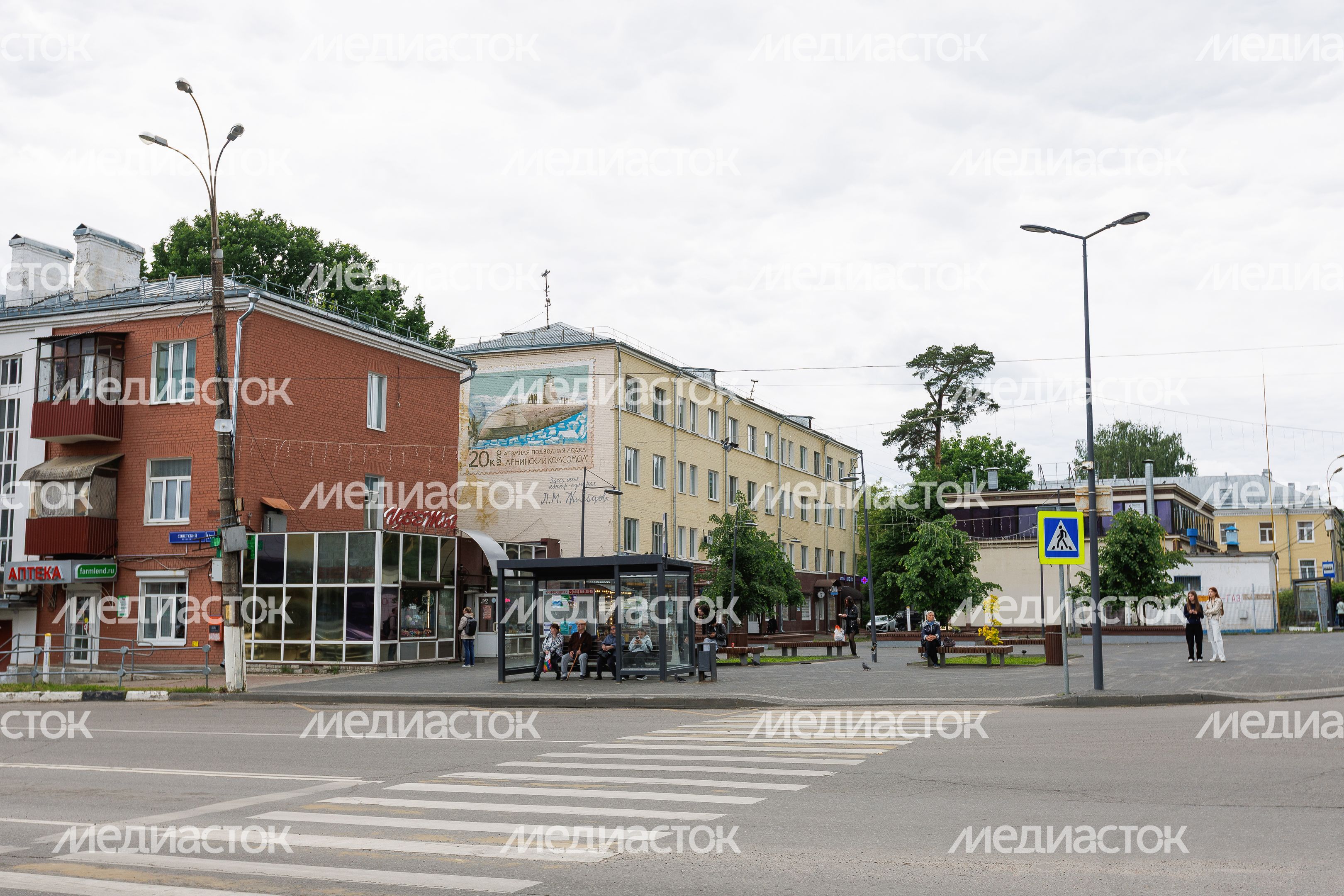 Летние виды города Ивантеевка Пушкинского округа