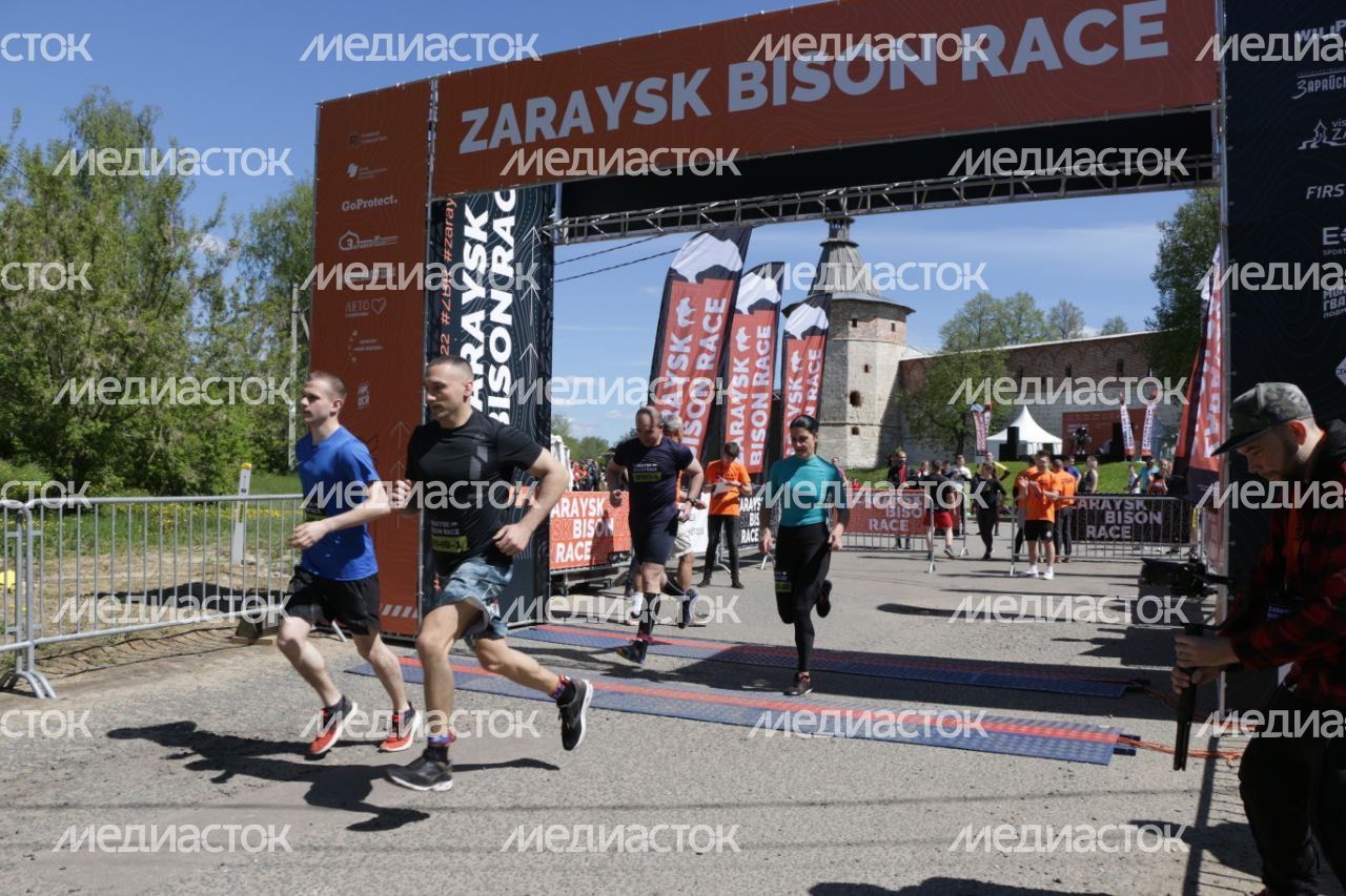 Четвертый экстремальный исторический забег Zaraysk Bison Race у Зарайского кремля