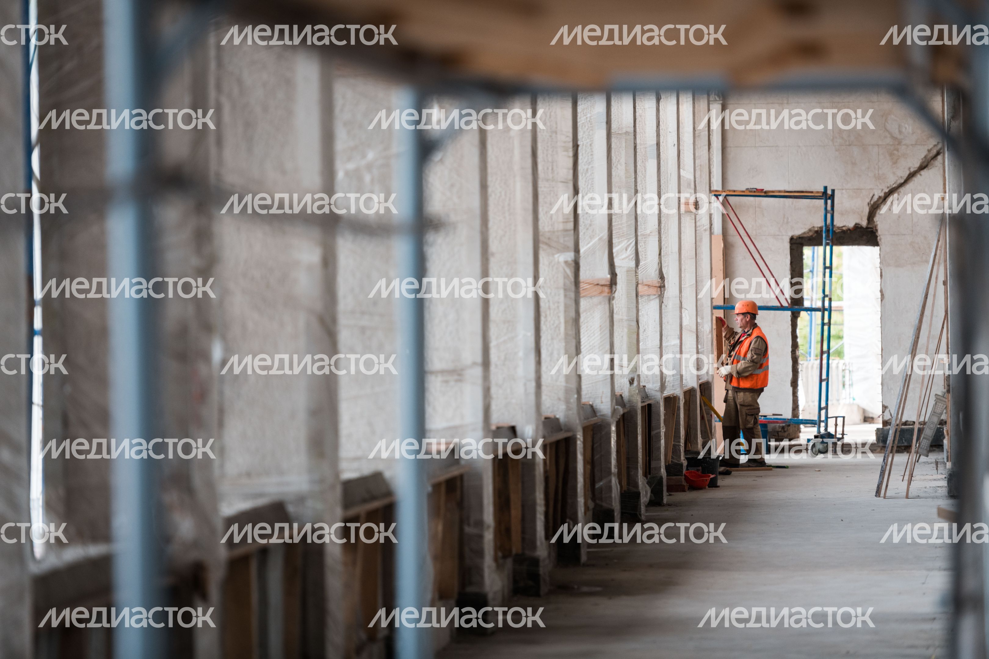 Реставрация Северного речного вокзала