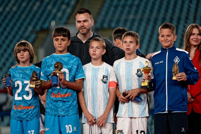 Кубок Игоря Акинфеева по футболу на стадионе "Арена Химки"