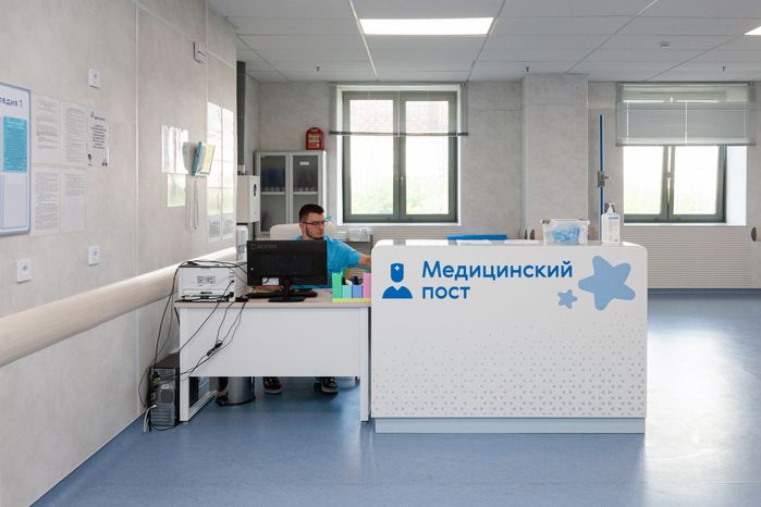 Медицинский пост в Детском клиническом центре им. Л.М. Рошаля в Красногорске