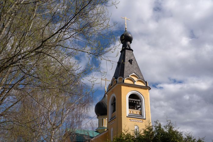 Храм Святителя Николая Чудотворца в селе Ангелово Красногорского округа