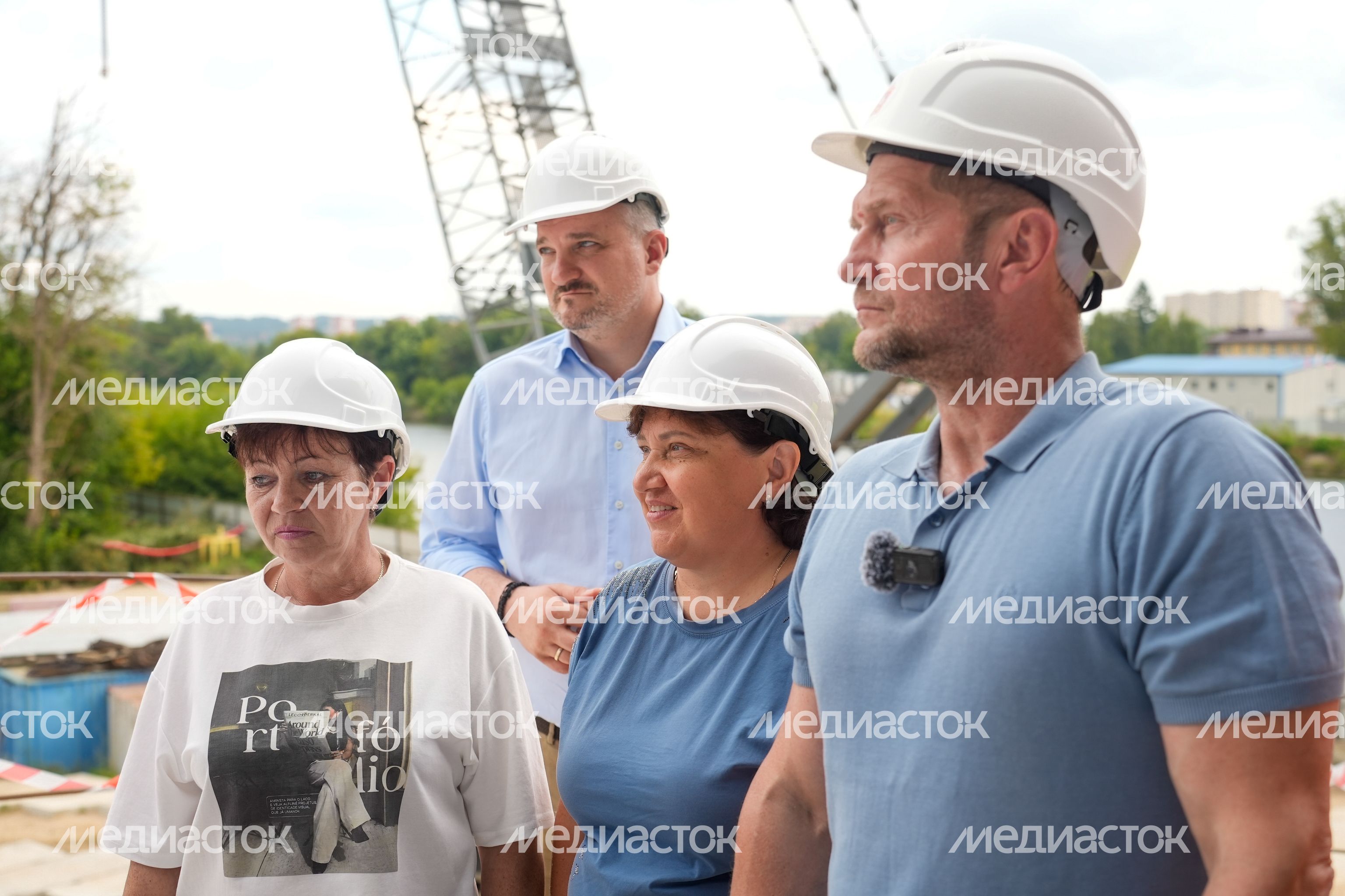 Возведение нового Рогачевского моста в Дмитрове