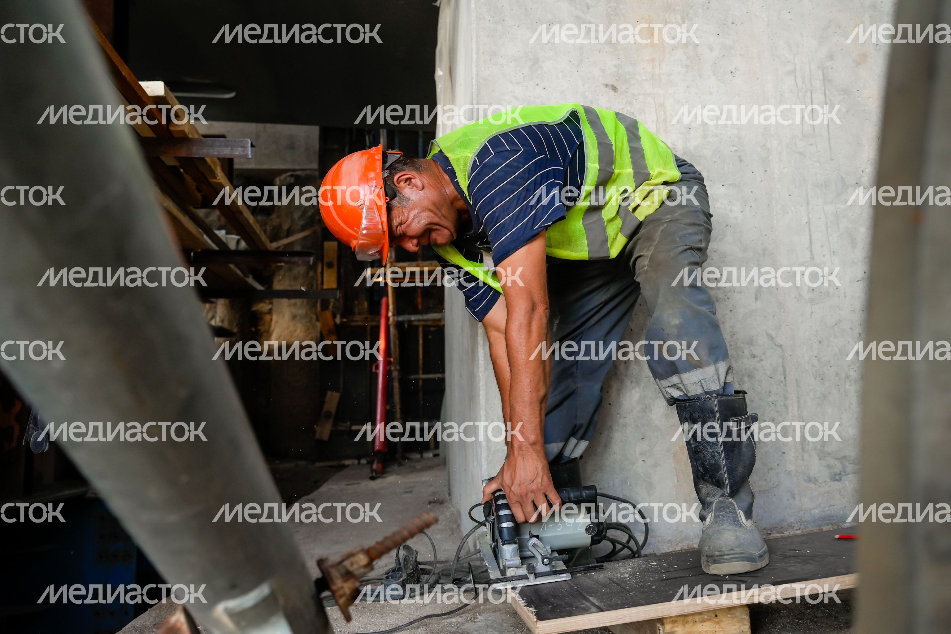 Возведение нового Рогачевского моста в Дмитрове
