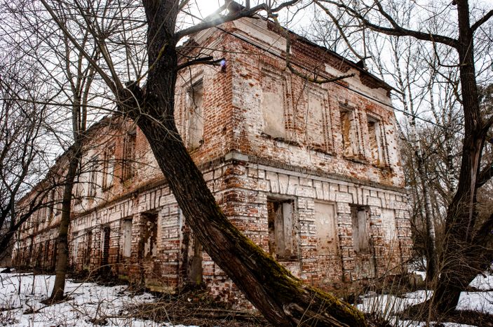 Весенние виды усадьбы Молоди