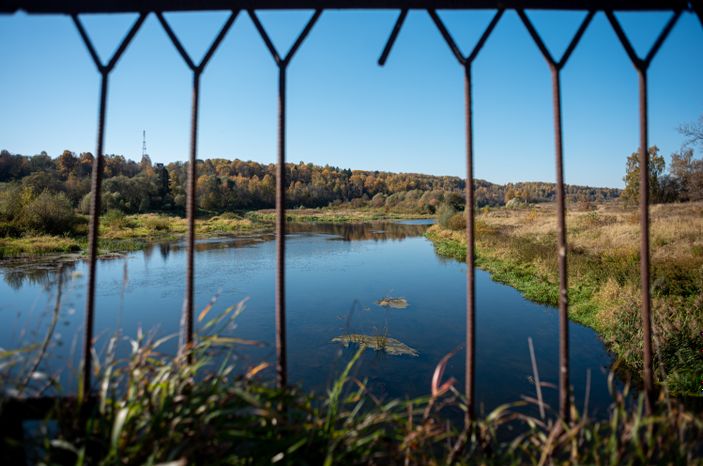 Осенние виды Горбовской ГЭС