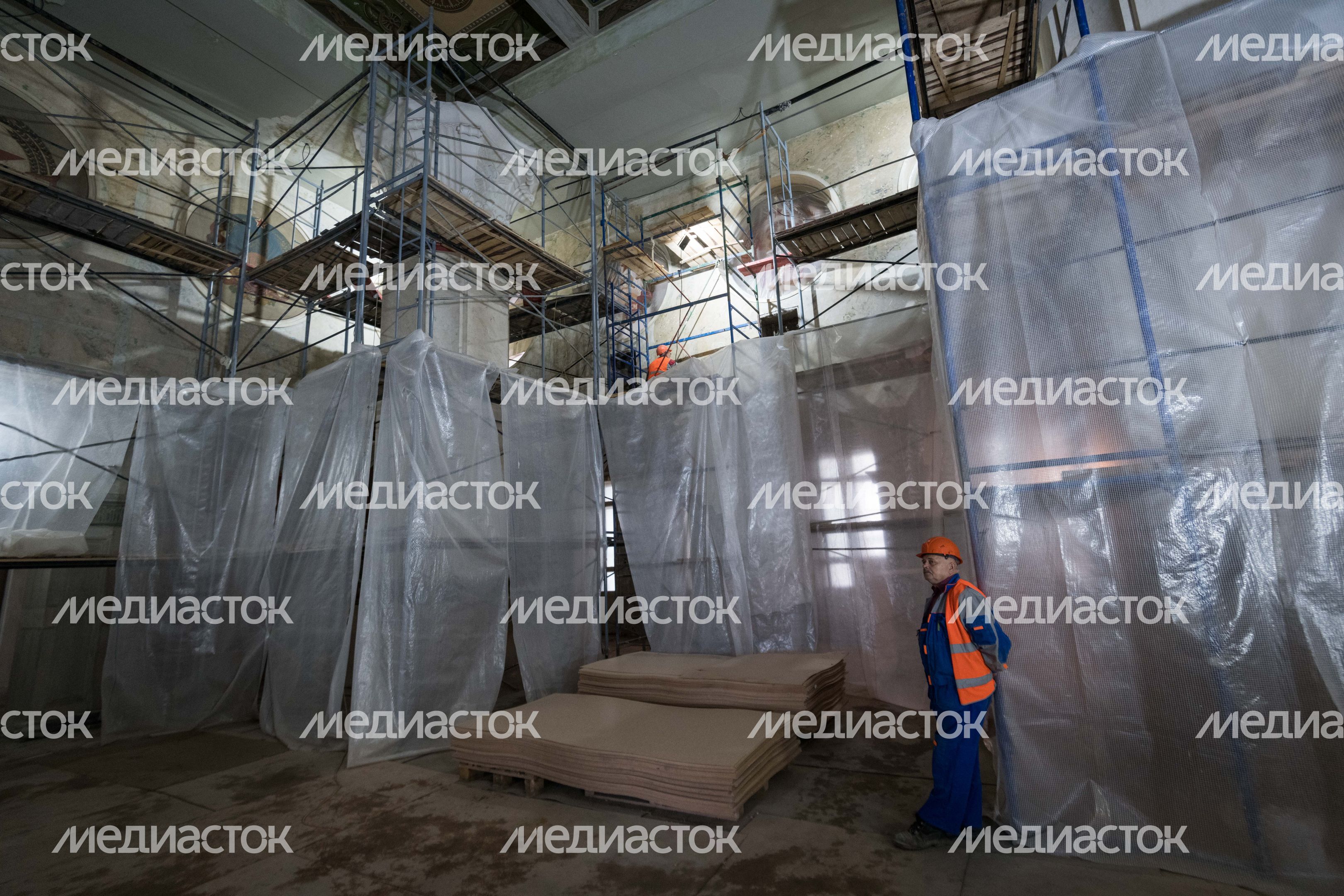 Реставрация Северного речного вокзала