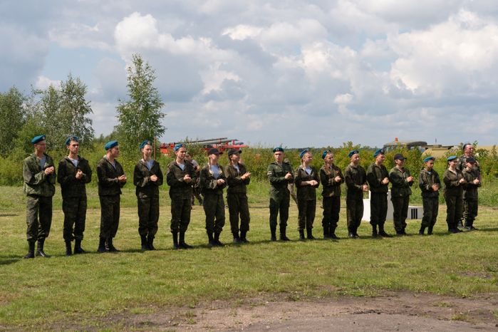 Чехов. День ВДВ на аэродроме ДОСААФ
