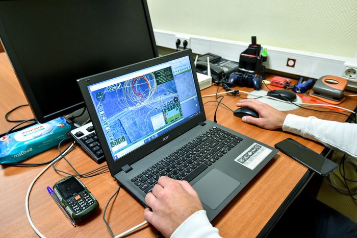 Демонстрация работы беспилотных летательных аппаратов на трассе М-4 «Дон»