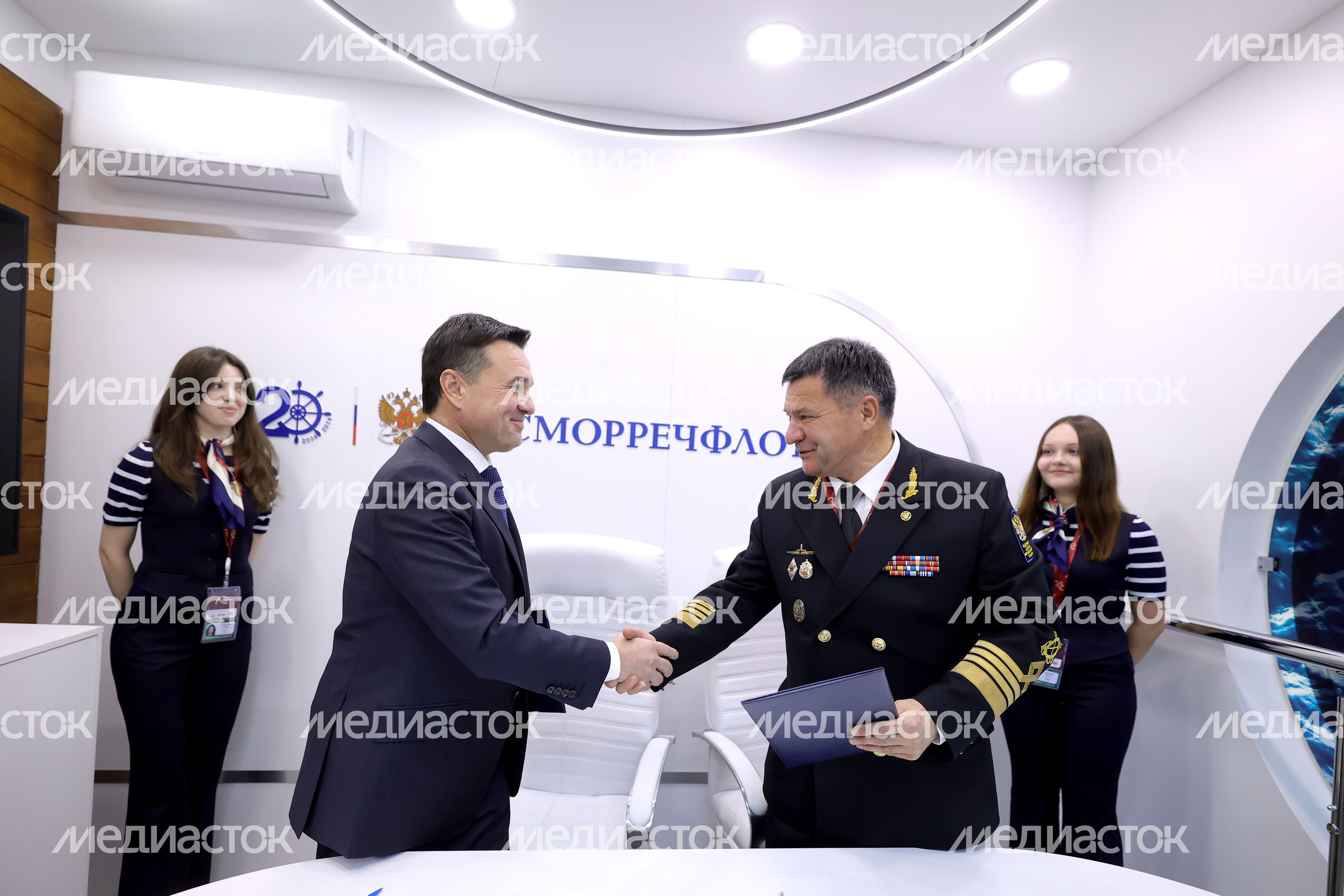 Губернатор Московской области и глава Росморречфлота подписали соглашение о сотрудничестве