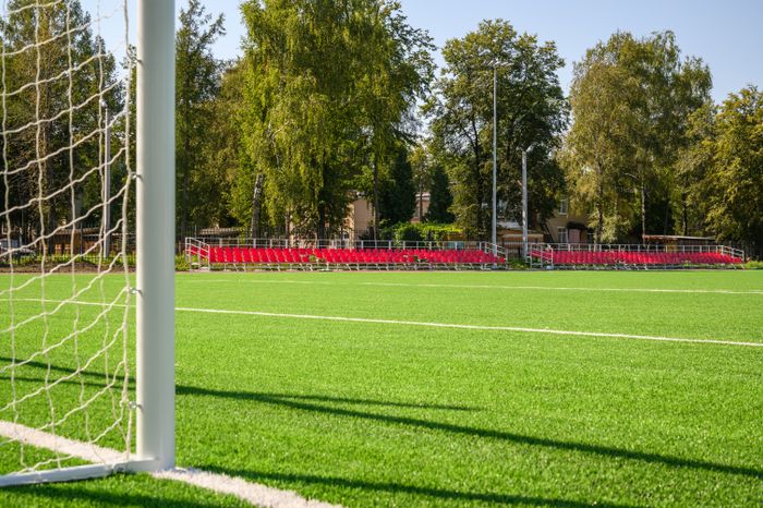 В спорткомплексе «Горняк» открыли новый стадион