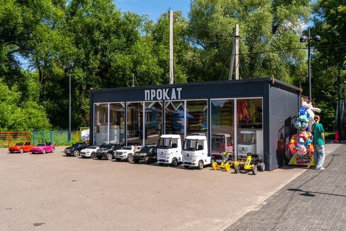 Прокат в городском парке культуры и отдыха в Чехове летом