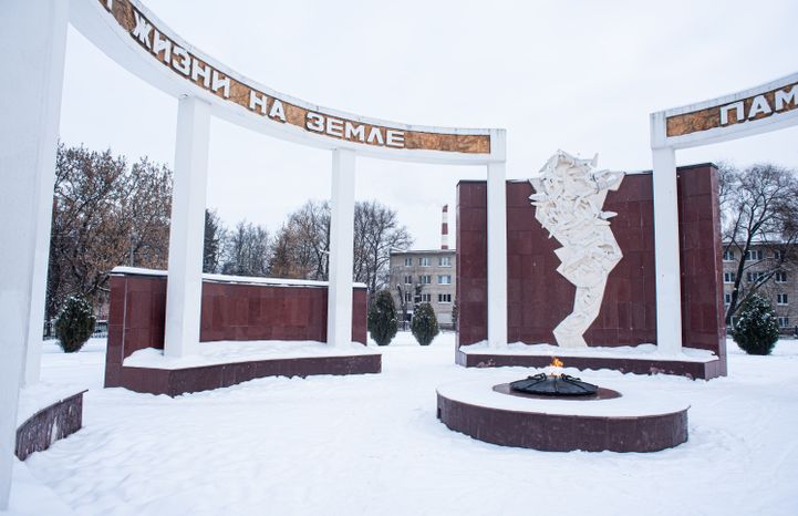 Зимние виды города Щелково