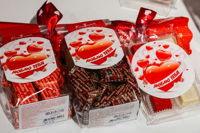 Шоколадные подарки компании «Конфаэль» из Красногорска
