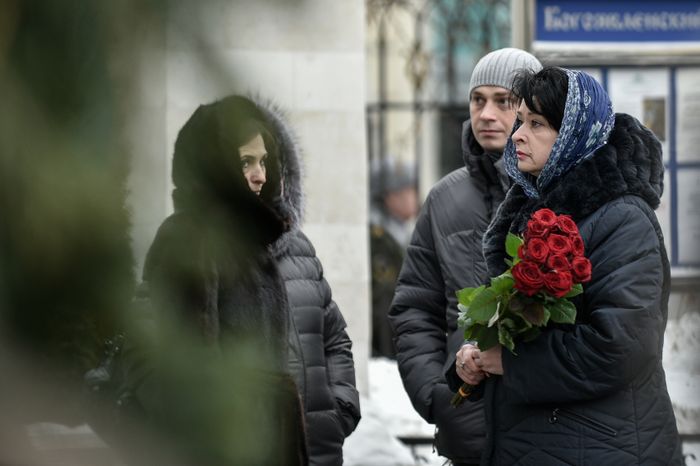 Отпевание Валерия Халилова