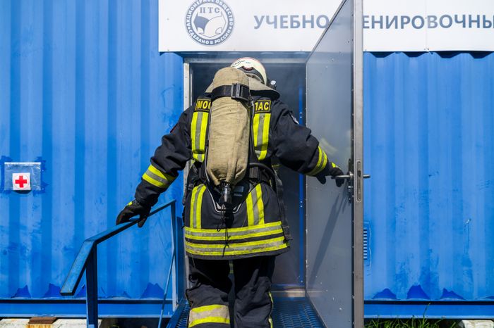Соревнования спасателей в Ногинске Богородского округа