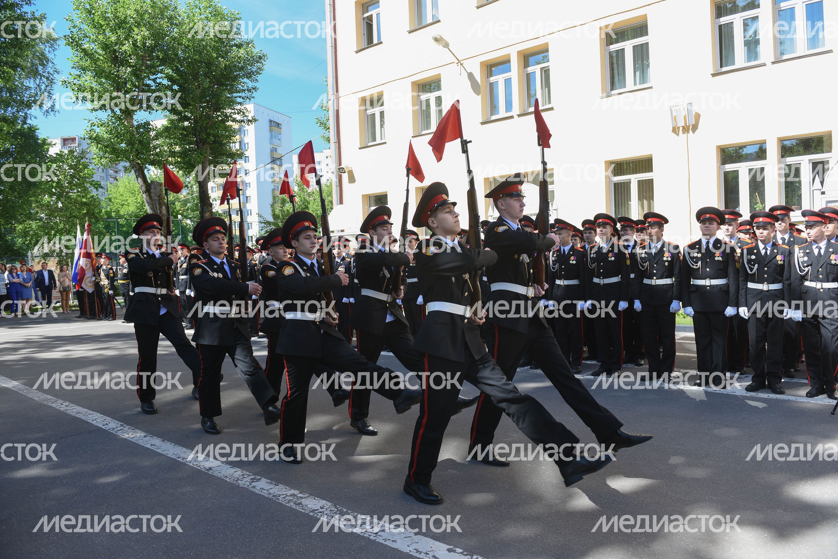 Последний звонок в Московском президентском кадетском училище имени М.А. Шолохова, 1 часть