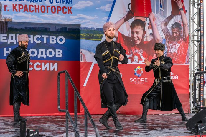 Спортивно-патриотическая акция "Быть здоровым - это модно!" в Красногорске