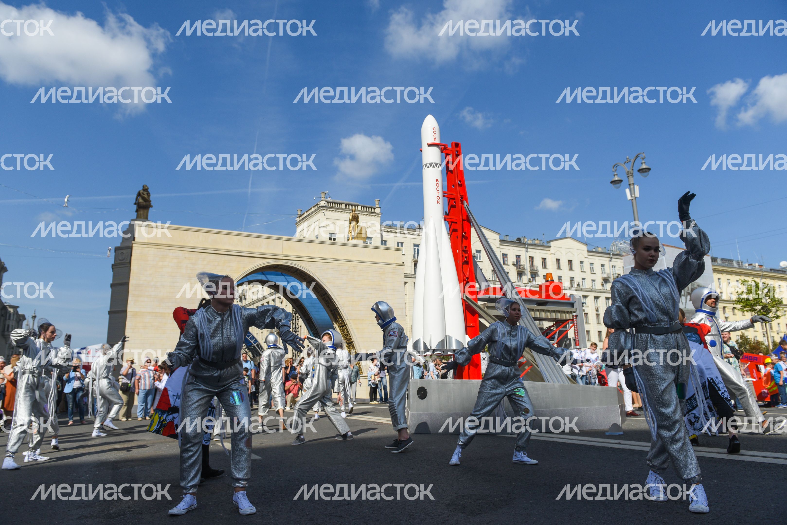 Празднование Дня города в Москве