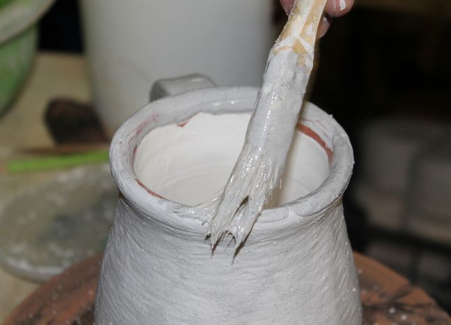 Работа гончара из Королева