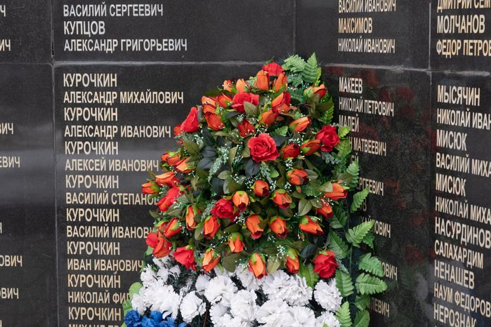Памятник погибшим в Финской и ВОВ