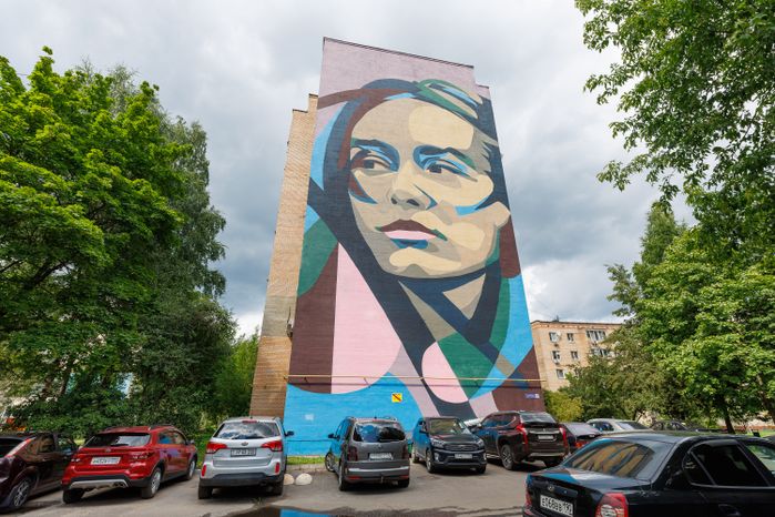 Муралы в Железнодорожном, Балашиха