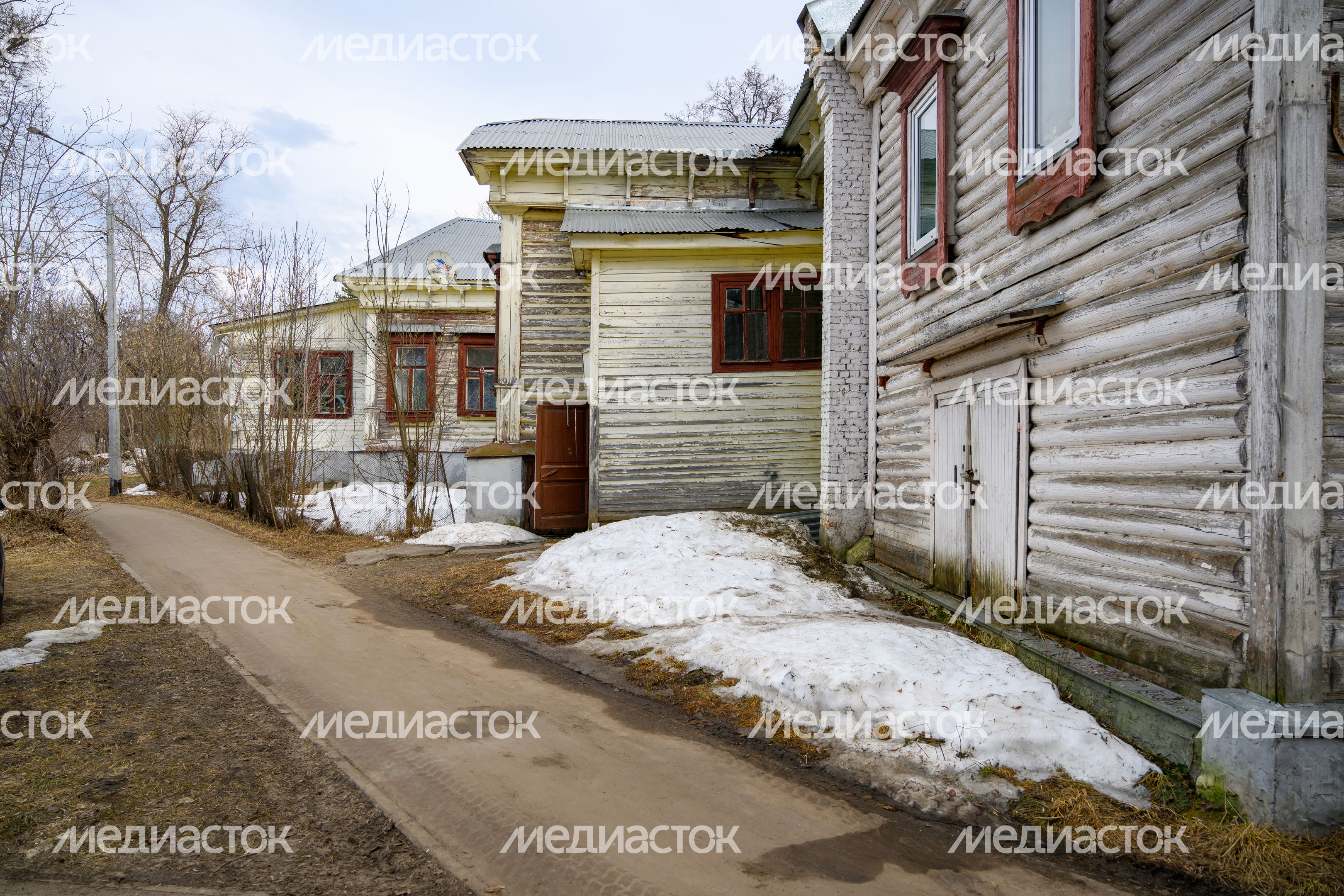 Дом управляющего ткацкой фабрики Н. Зимина в городе Дрезна Орехово-Зуевского округа