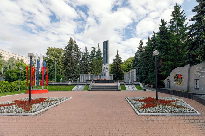 Мемориал «Вечный огонь» в Домодедово