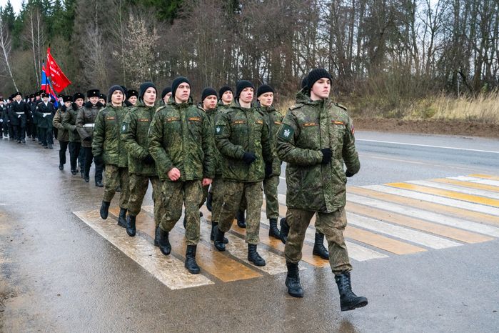 Торжественное мероприятие, посвященное подвигу 11 героев-саперов, в Волоколамском округе