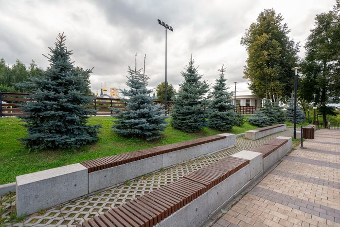 Лето в парке культуры и отдыха имени Виктора Талалихина в Подольске