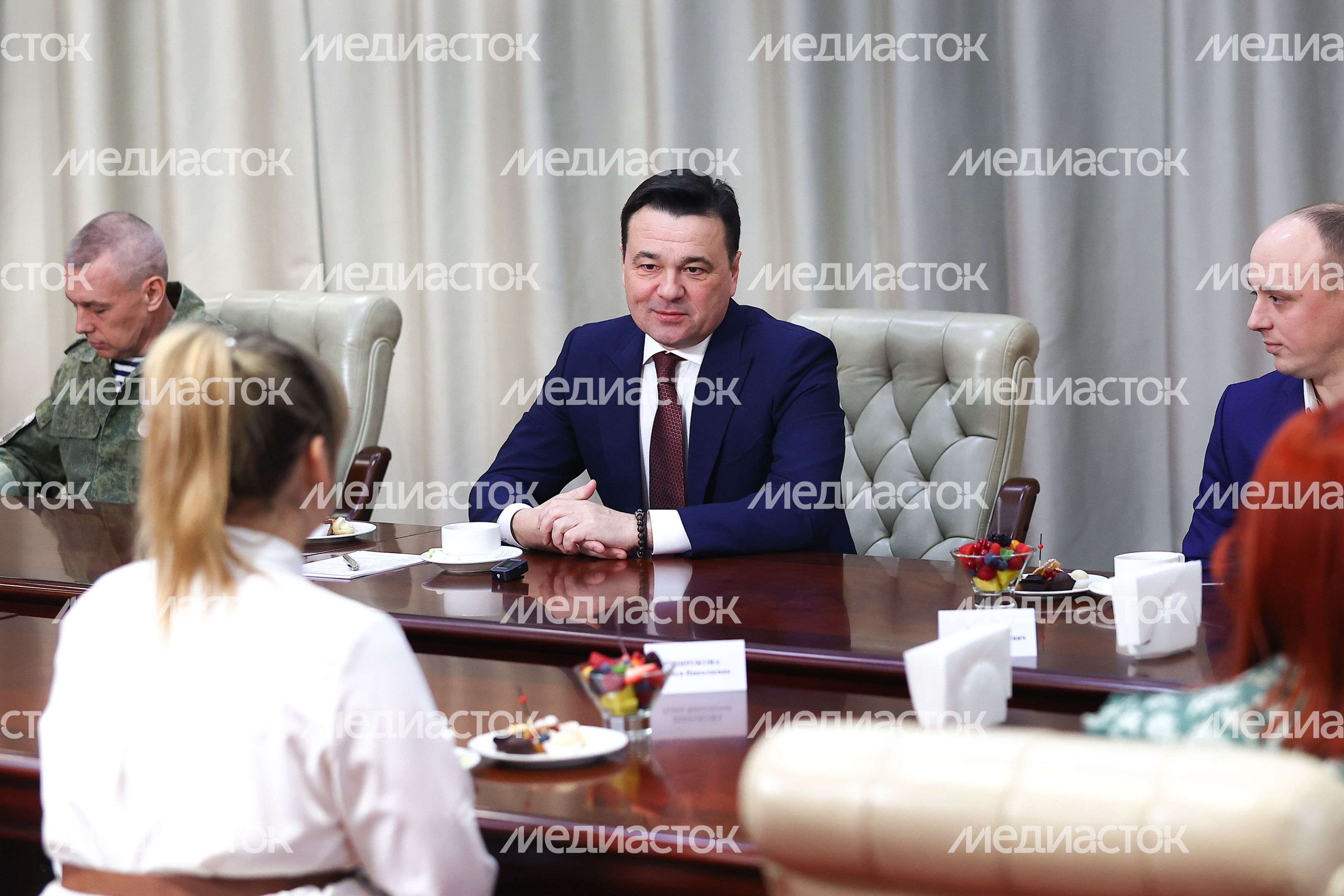Вручение губернатором Подмосковья государственных наград участникам СВО