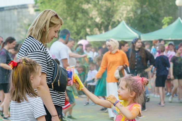 День защиты детей в Центральном парке культуры и отдыха в Люберцах
