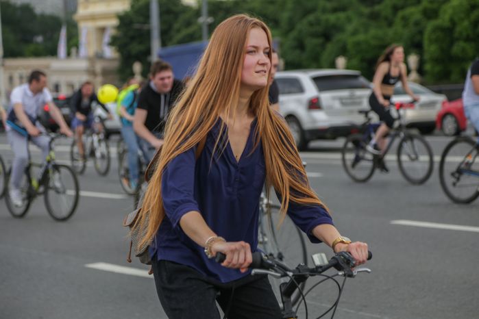 Велопарад в Москве