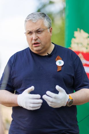 Кирилл Григорьев с командой принял участие во Всероссийской акции «Сад памяти»