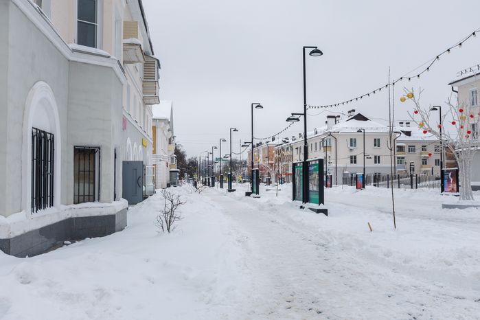 Электросталь. Зимние виды города