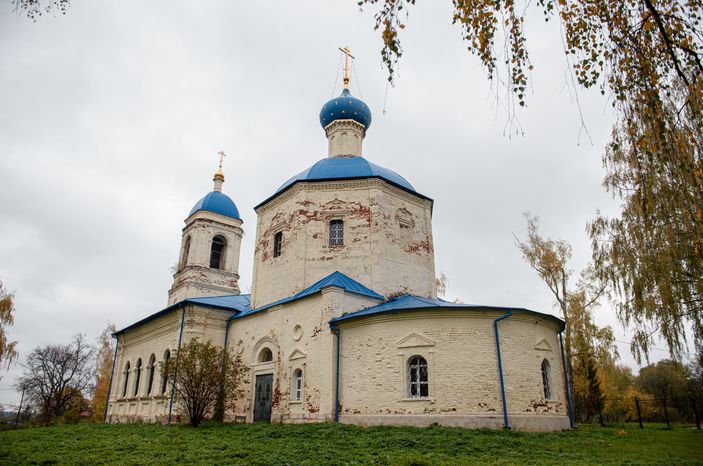 Осенние виды села Спас-Дощатый