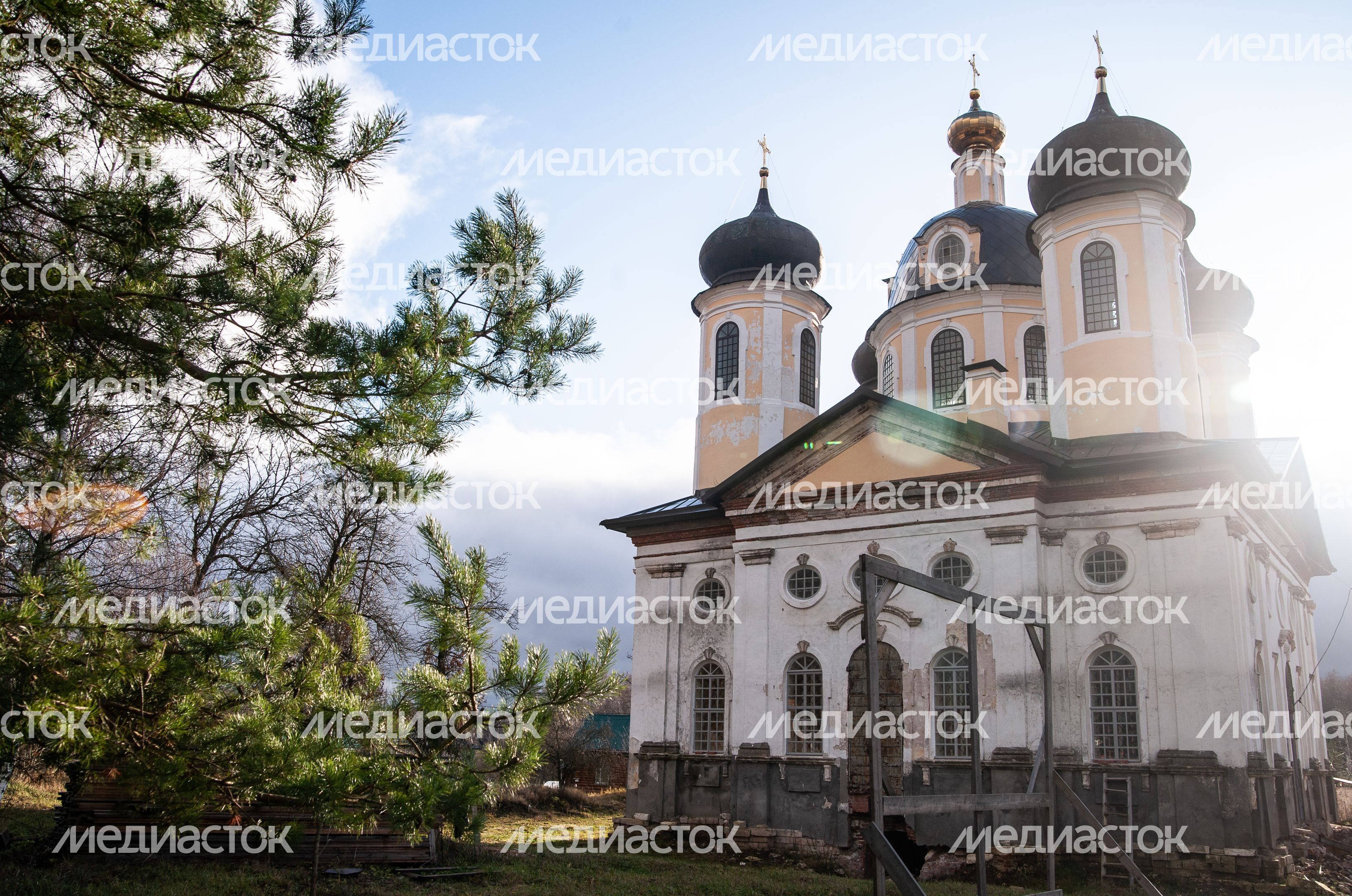 Церковь Преображения Господня в деревне Спасс-Косицы