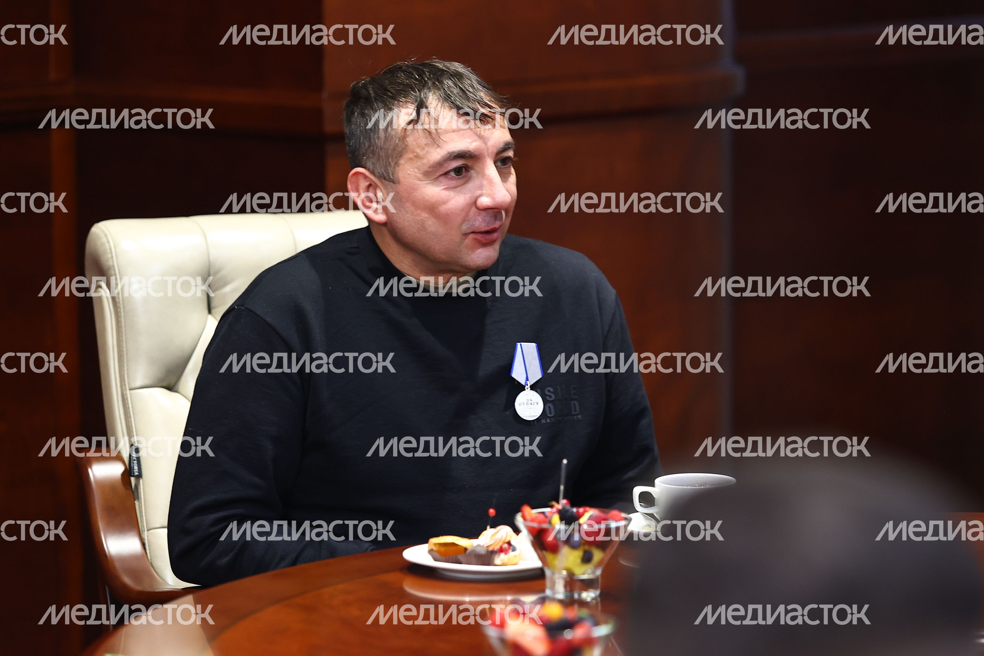 Вручение губернатором Подмосковья государственных наград участникам СВО