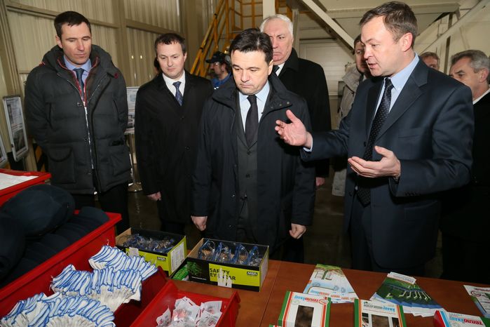 А. Воробьев посетил с рабочим визитом Ступинский район