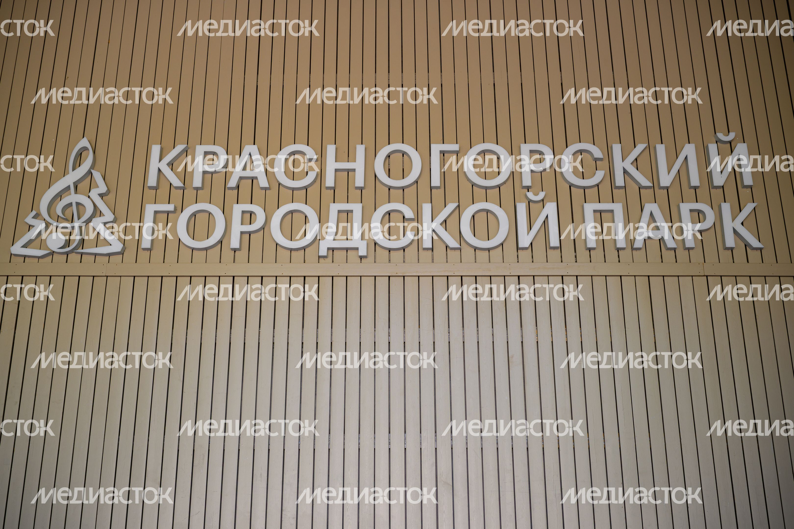 Зеленый театр в Красногорском городском парке после благоустройства Зеленый театр в Красногорском городском парке после благоустройства