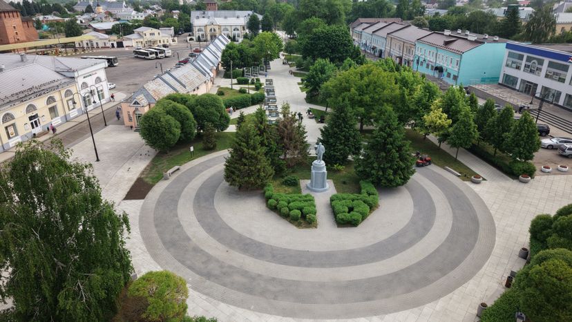 Благоустройство центральной части Коломны