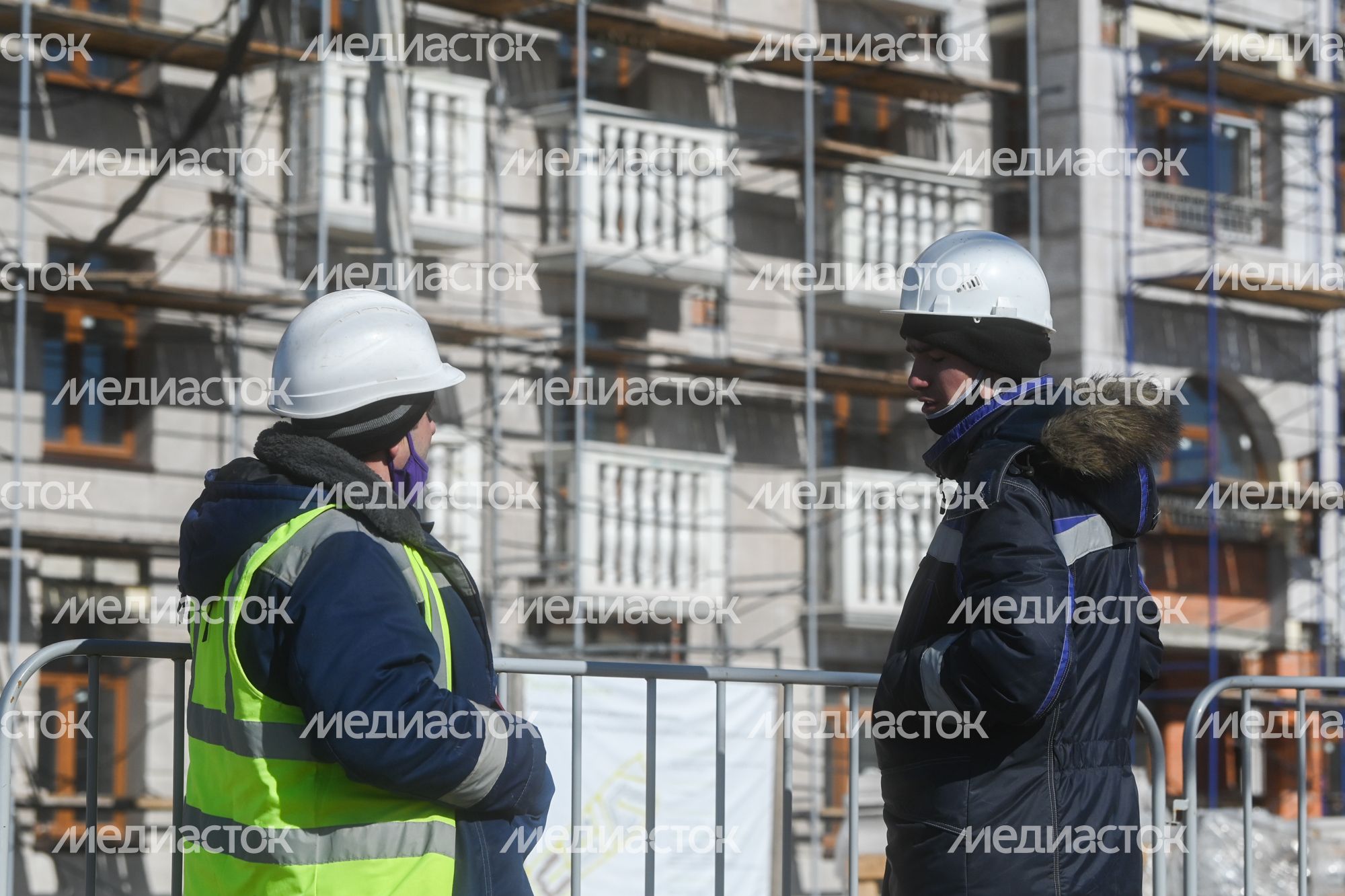 Проверка Губернатором Подмосковья хода текущих работ в ЖК «Лайково»