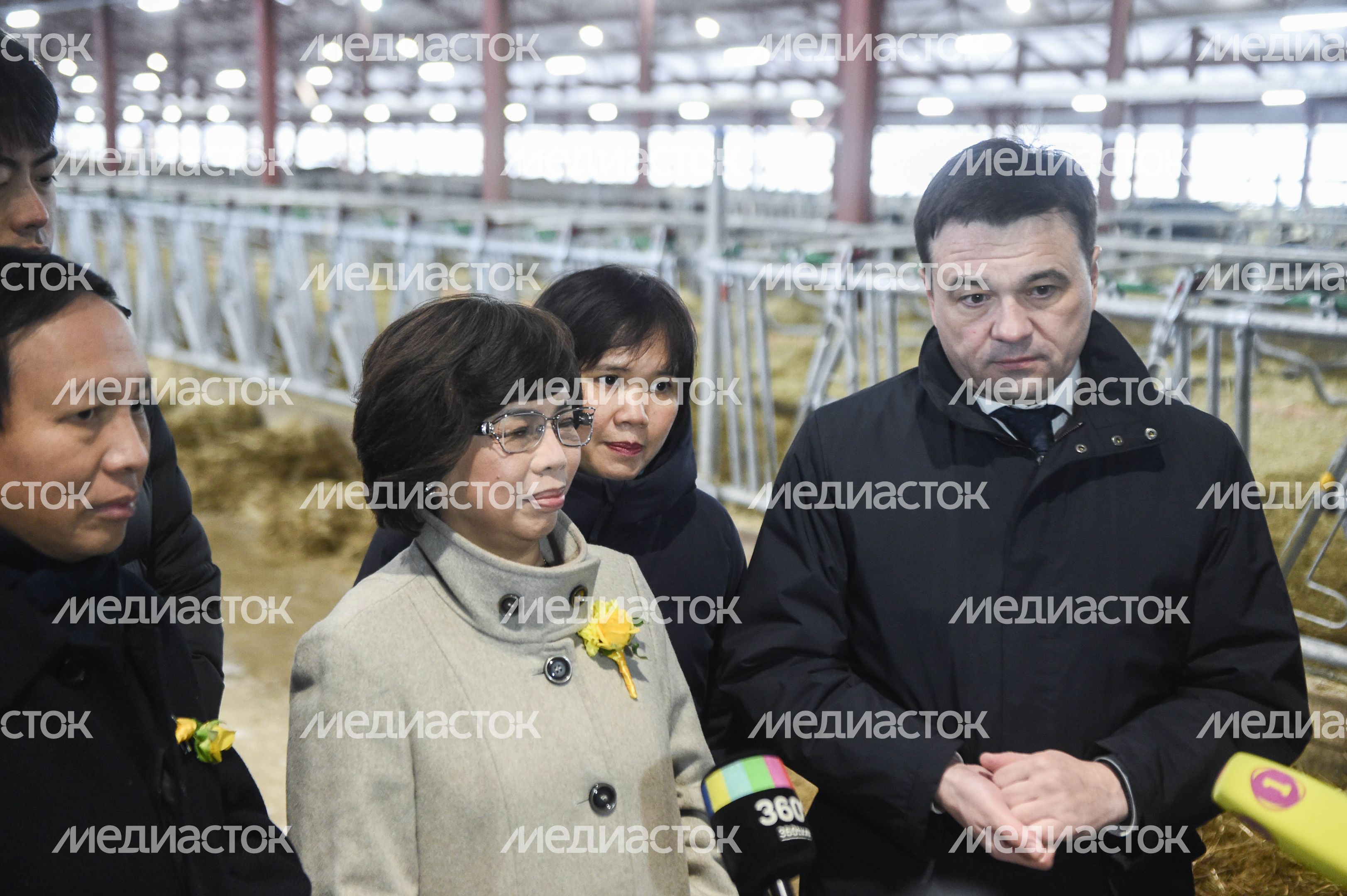 Открытие нового молочного комплекса TH True Milk в Подмосковье, 2 часть